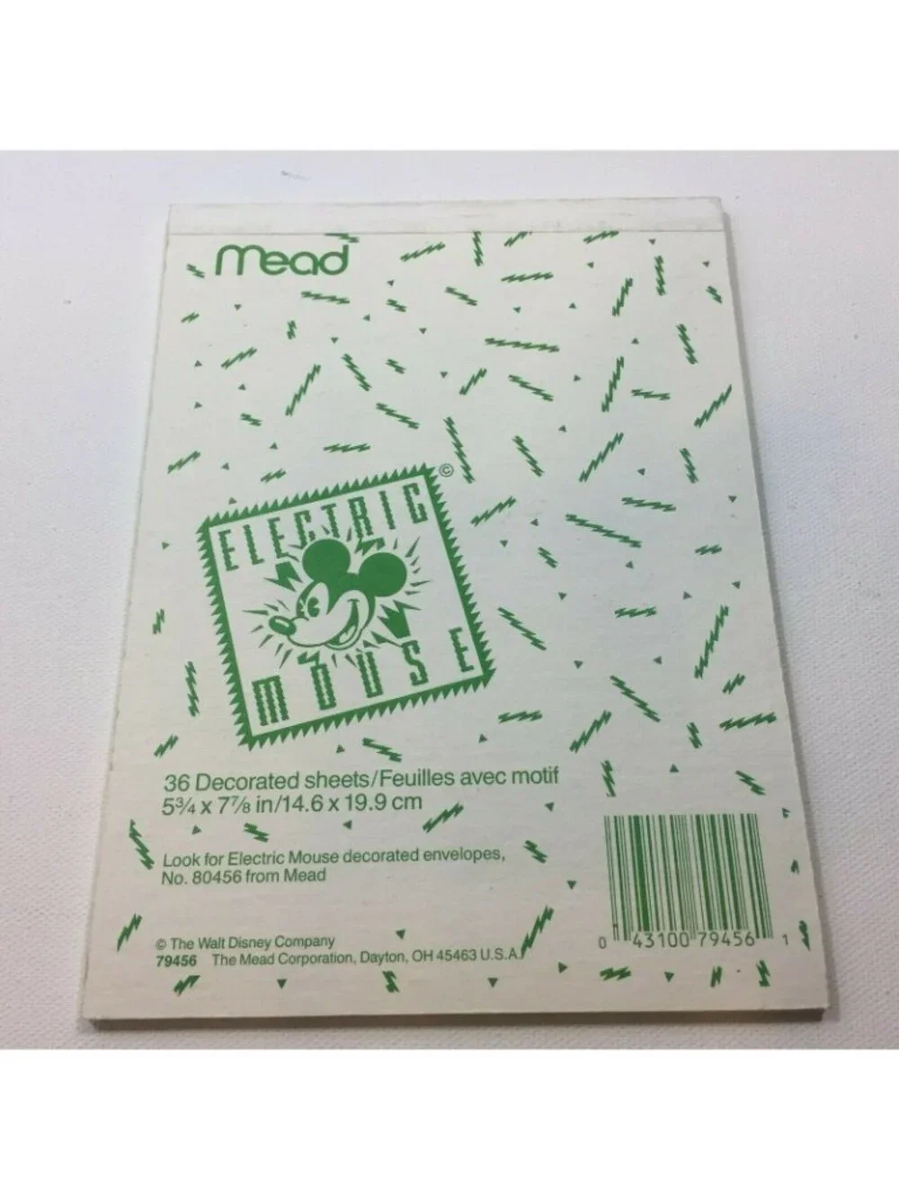Vintage Disney Garfield SpongeBob Tablets Note Pad Notebook Stationary Novelty